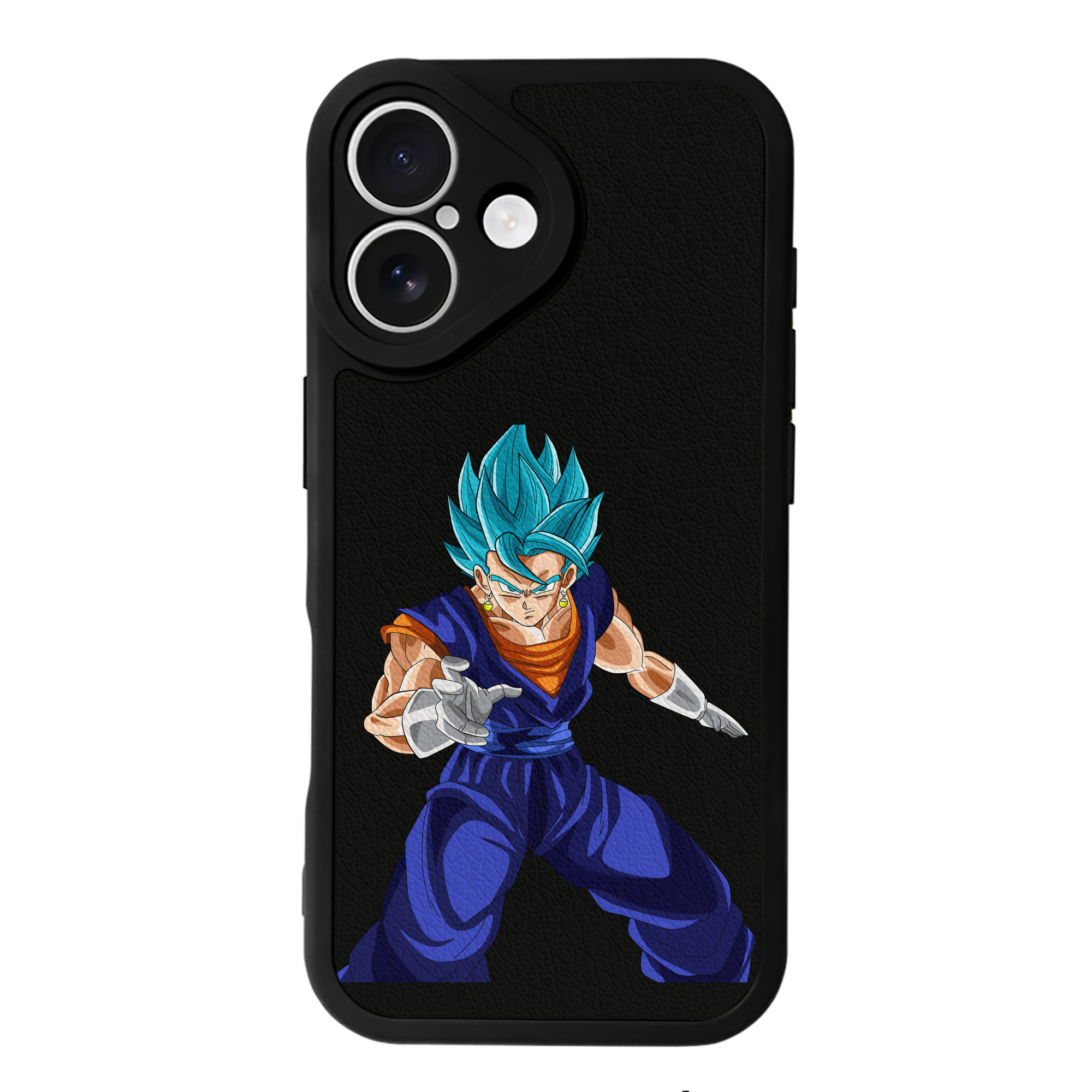 （画像用） ドラゴンボール ベジット DRAGON BALL Vegetto 【iPhone 16シリーズ対応】シリコンスマホケース（レザー調） 材質：シリコン
